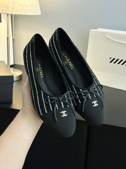 Chanel 25B Bow Mary Jane Flats – 25B Collection