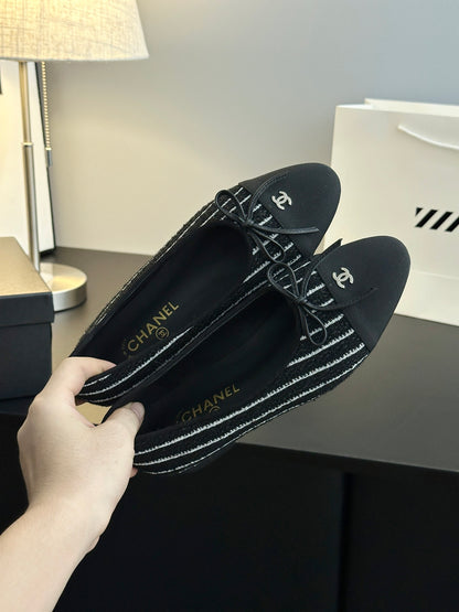 Chanel 25B Bow Mary Jane Flats – 25B Collection