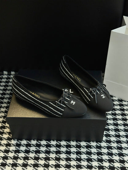 Chanel 25B Bow Mary Jane Flats – 25B Collection