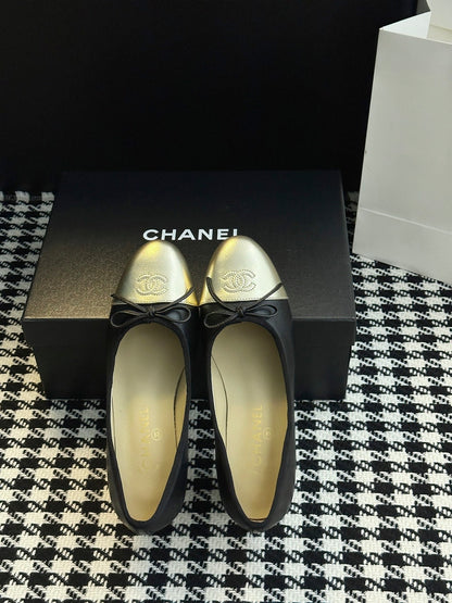 Chanel 25B Bow Mary Jane Shoes