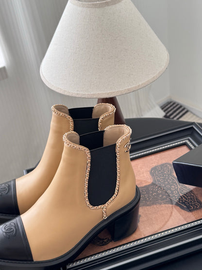 Chanel 25K Chain Knee-High Boots – 25K Collection