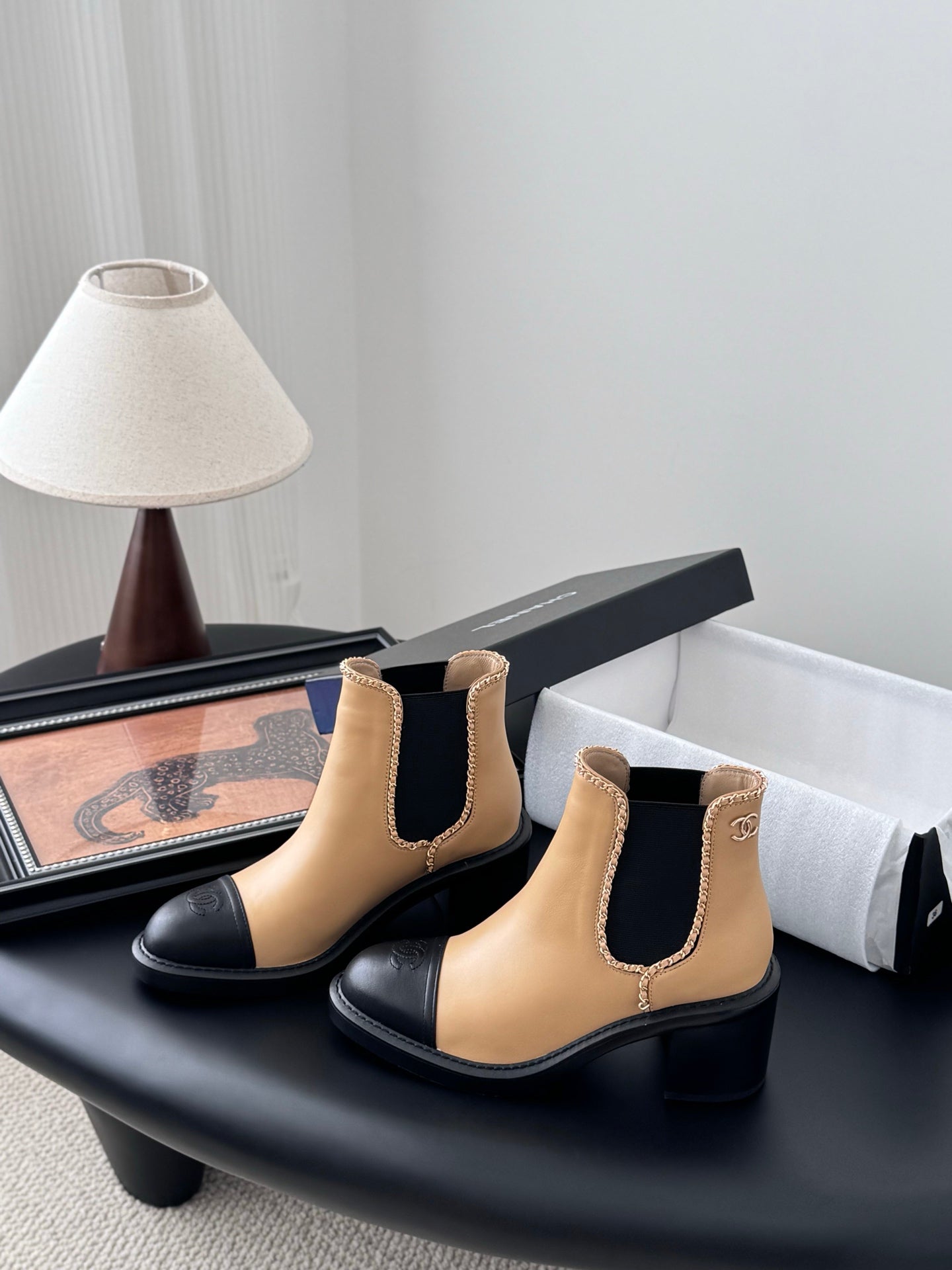 Chanel 25K Chain Knee-High Boots – 25K Collection