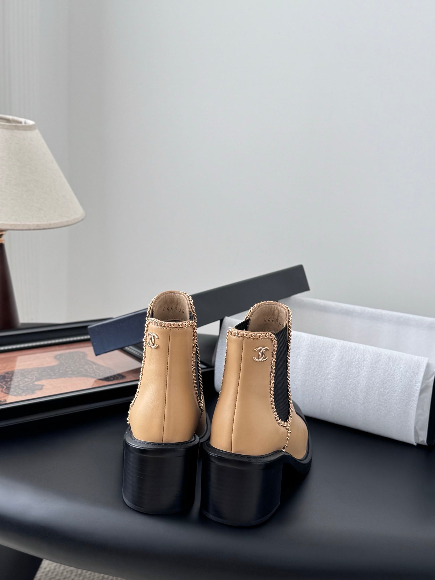 Chanel 25K Chain Knee-High Boots – 25K Collection