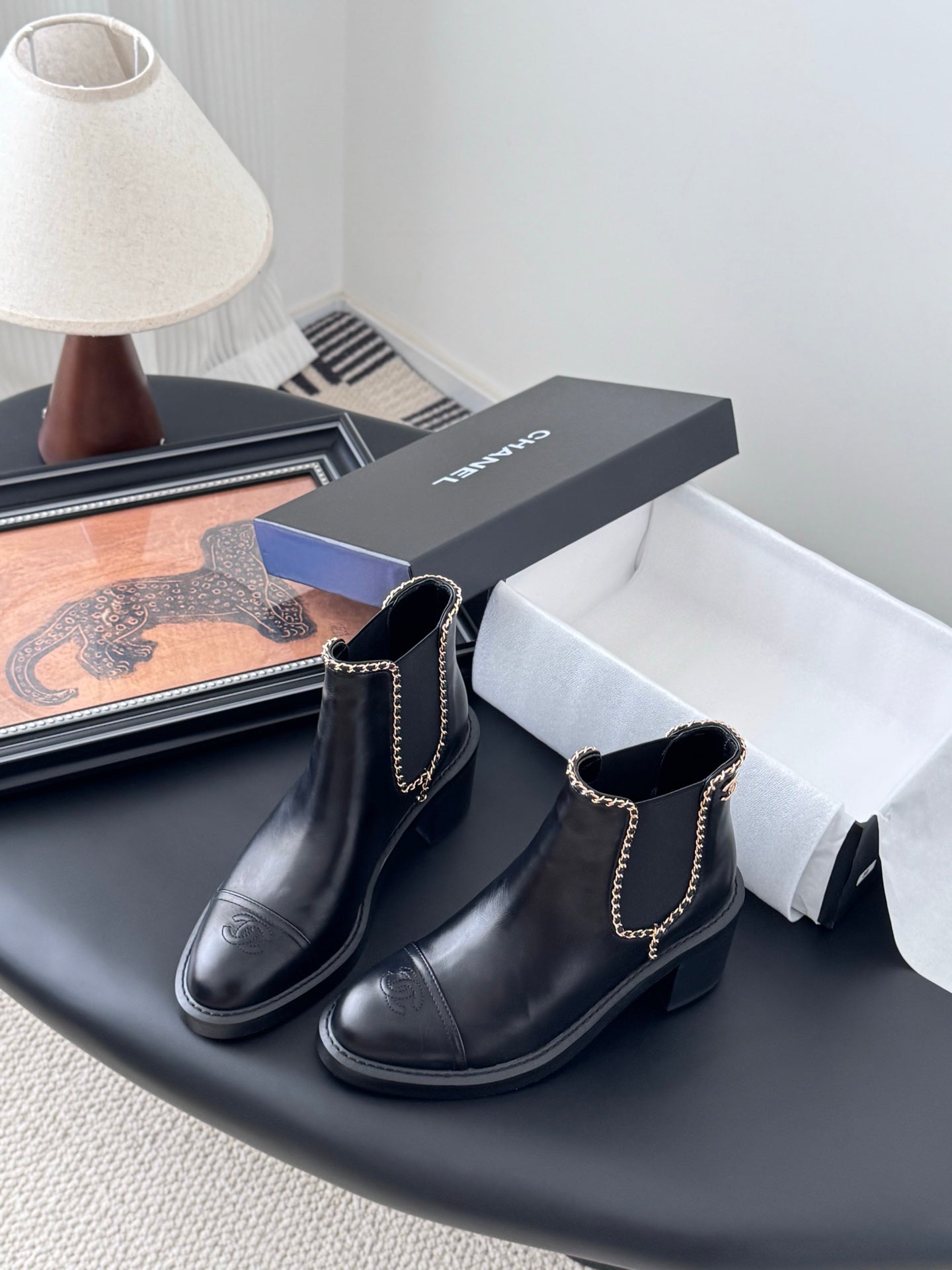 Chanel 25K Chain Knee-High Boots – 25K Collection