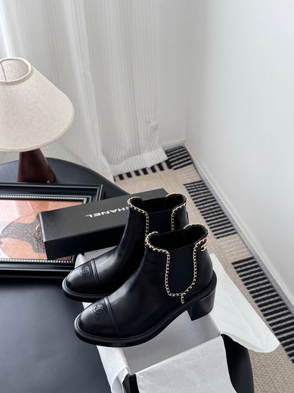 Chanel 25K Chain Knee-High Boots – 25K Collection