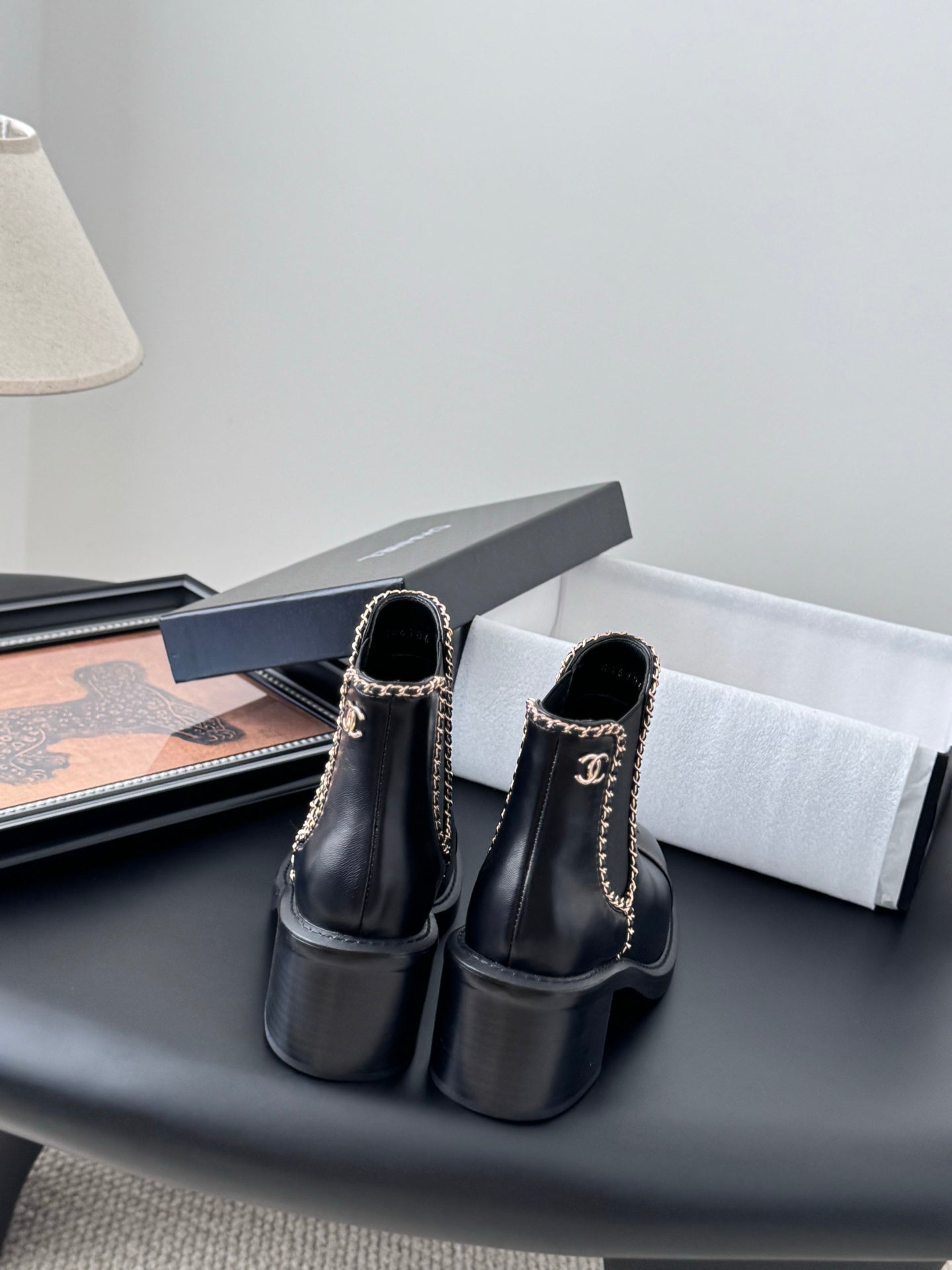 Chanel 25K Chain Knee-High Boots – 25K Collection