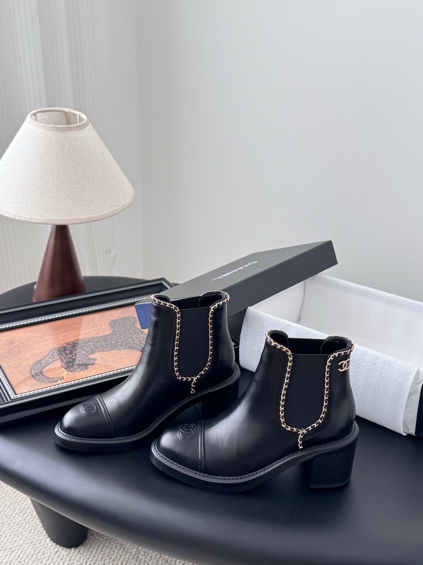 Chanel 25K Chain Knee-High Boots – 25K Collection