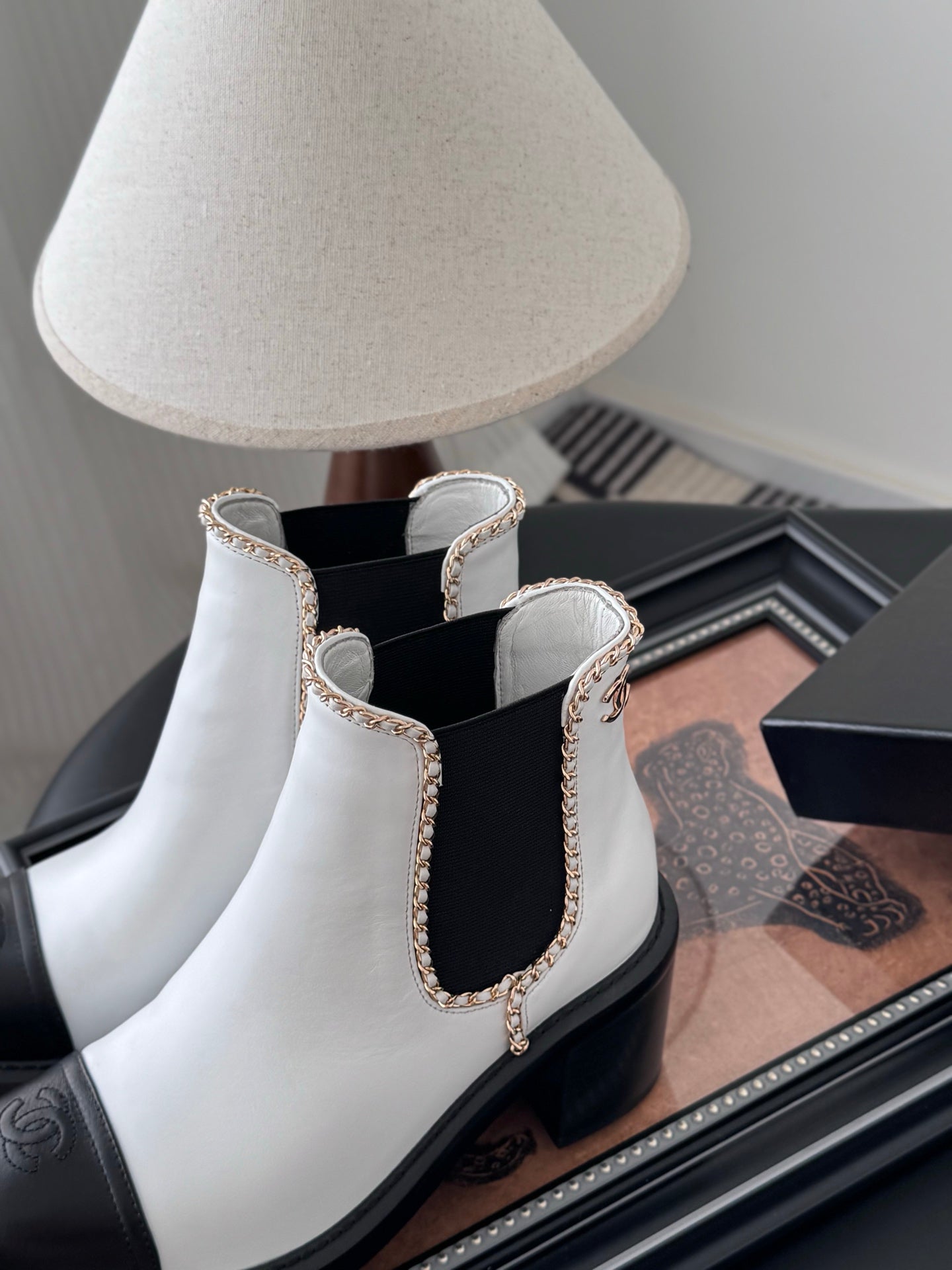 Chanel 25K Chain Knee-High Boots – 25K Collection