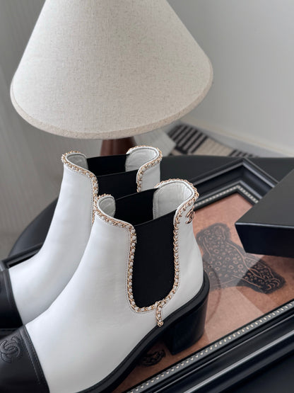 Chanel 25K Chain Knee-High Boots – 25K Collection