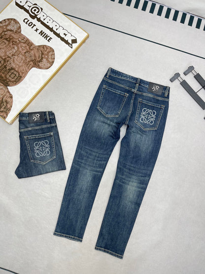 Loewe Collaborative Slim-Fit Tapered Denim Jeans