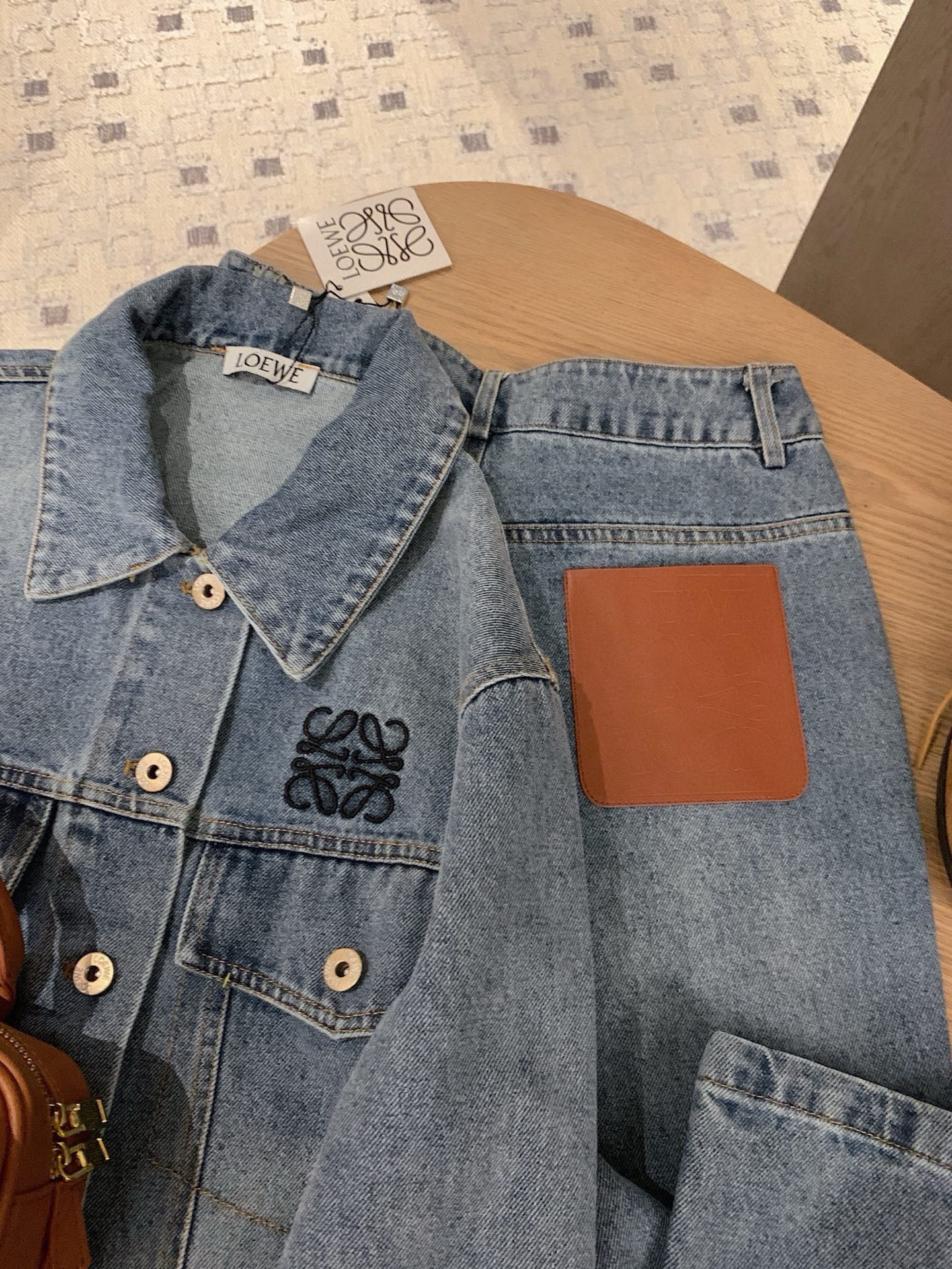 Loewe Vintage Washed Denim Jacket