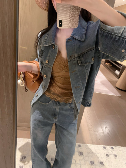Loewe Vintage Washed Denim Jacket
