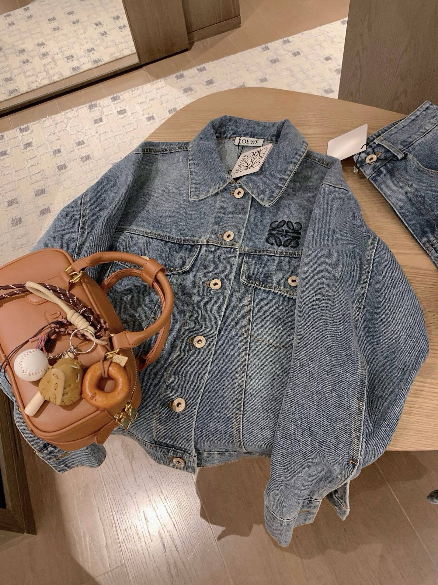 Loewe Vintage Washed Denim Jacket