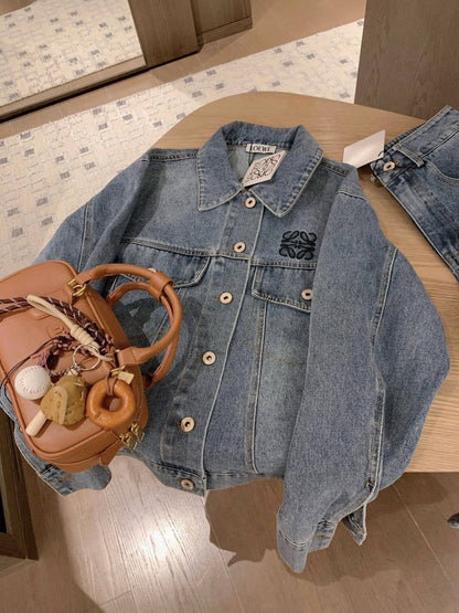 Loewe Vintage Washed Denim Jacket