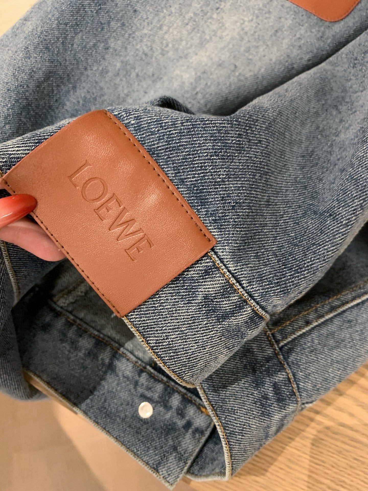 Loewe Vintage Washed Denim Jacket