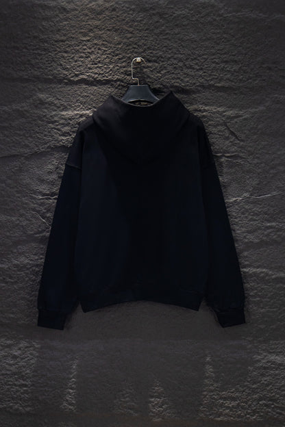 Prada Oversize Embroidered Cotton Sweatshirt