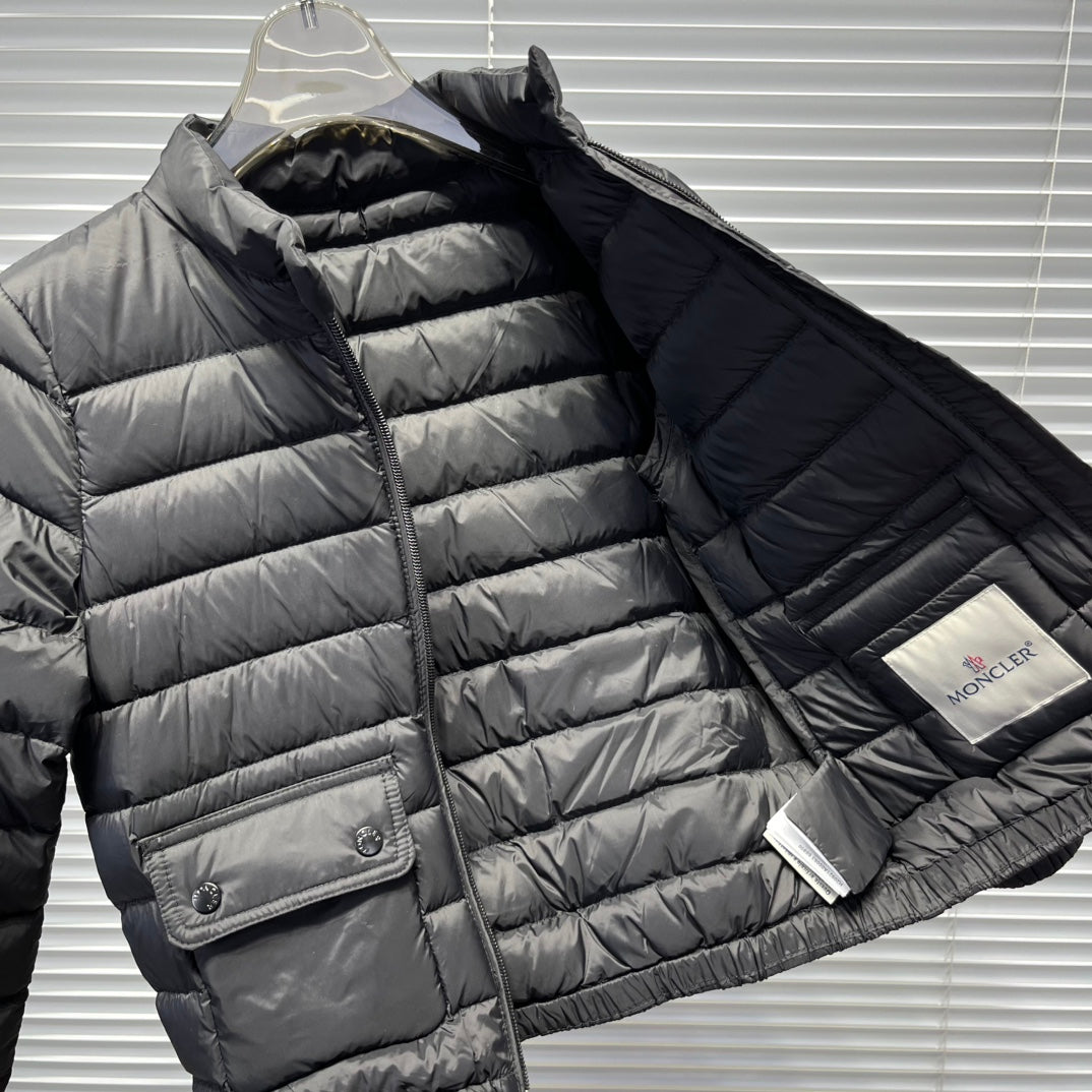 Moncler Kids Short Stand Collar Puffer Jacket – 25FW