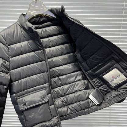 Moncler Kids Short Stand Collar Puffer Jacket – 25FW