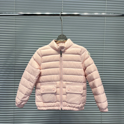 Moncler Kids Short Stand Collar Puffer Jacket – 25FW