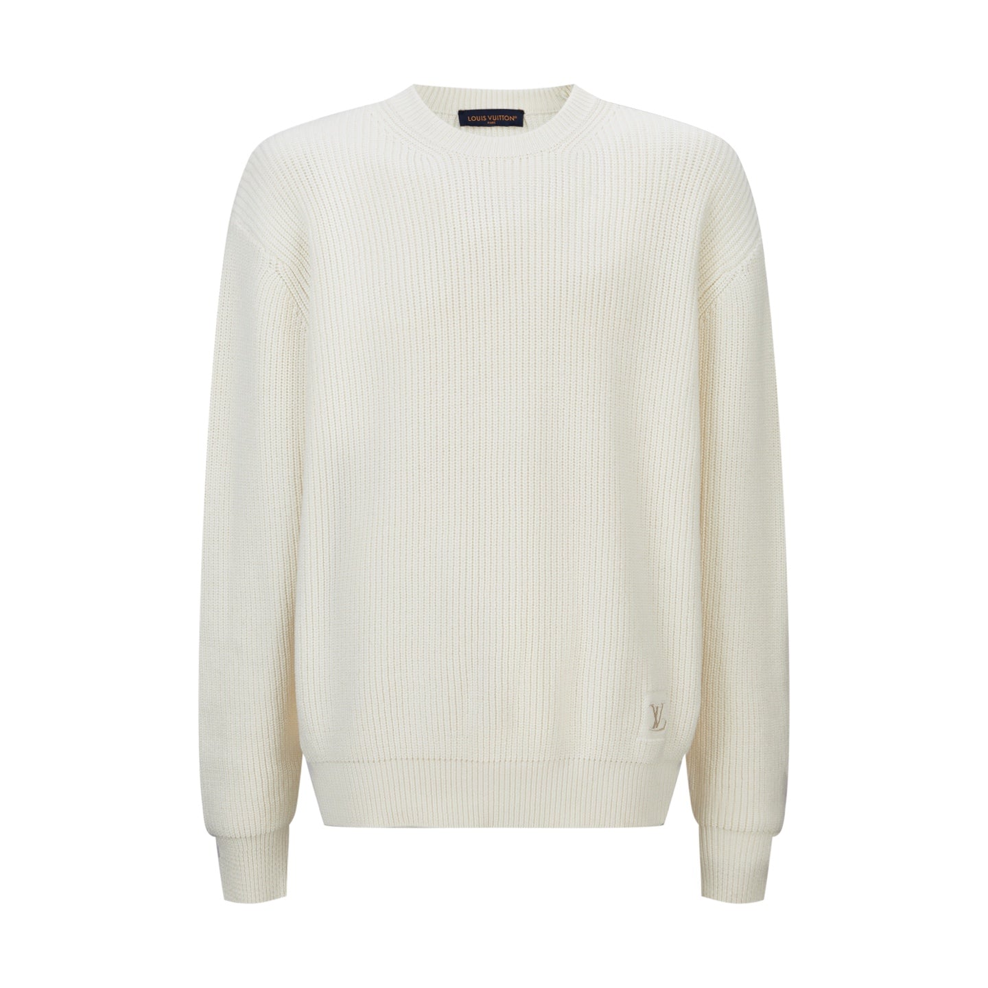 Louis Vuitton Embroidered Logo Knit Sweater