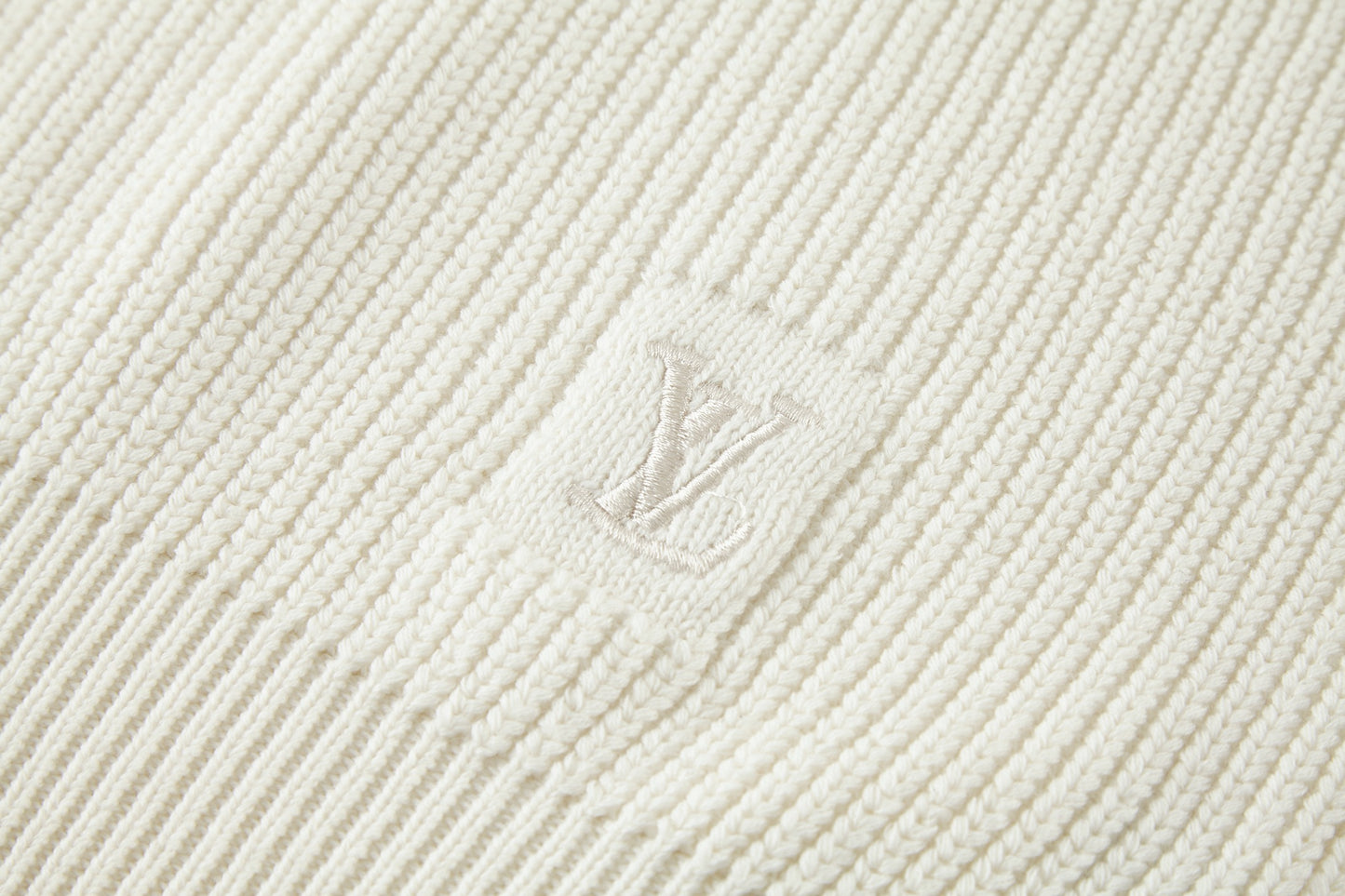 Louis Vuitton Embroidered Logo Knit Sweater