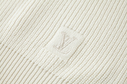 Louis Vuitton Embroidered Logo Knit Sweater
