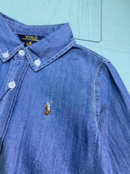 Ralph Lauren Polo Kids Denim Shirt – 2025SS