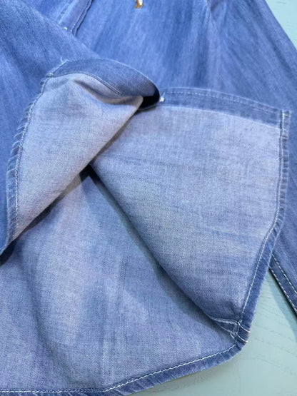 Ralph Lauren Polo Kids Denim Shirt – 2025SS