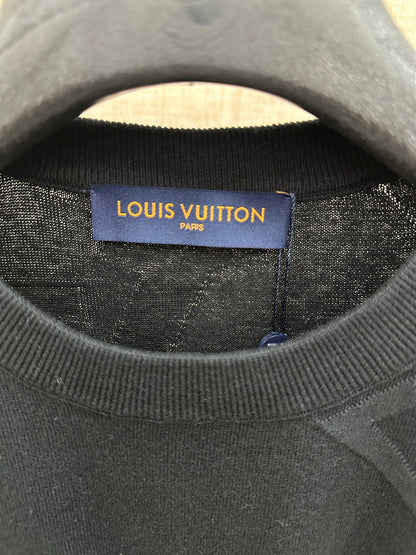 Louis Vuitton MONOGRAM Embossed Crewneck Sweater – 25FW
