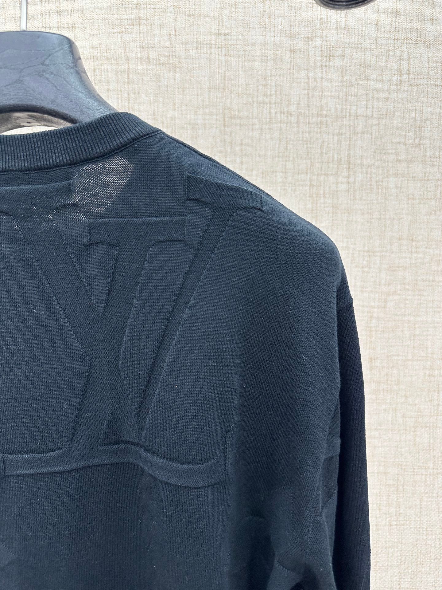 Louis Vuitton MONOGRAM Embossed Crewneck Sweater – 25FW