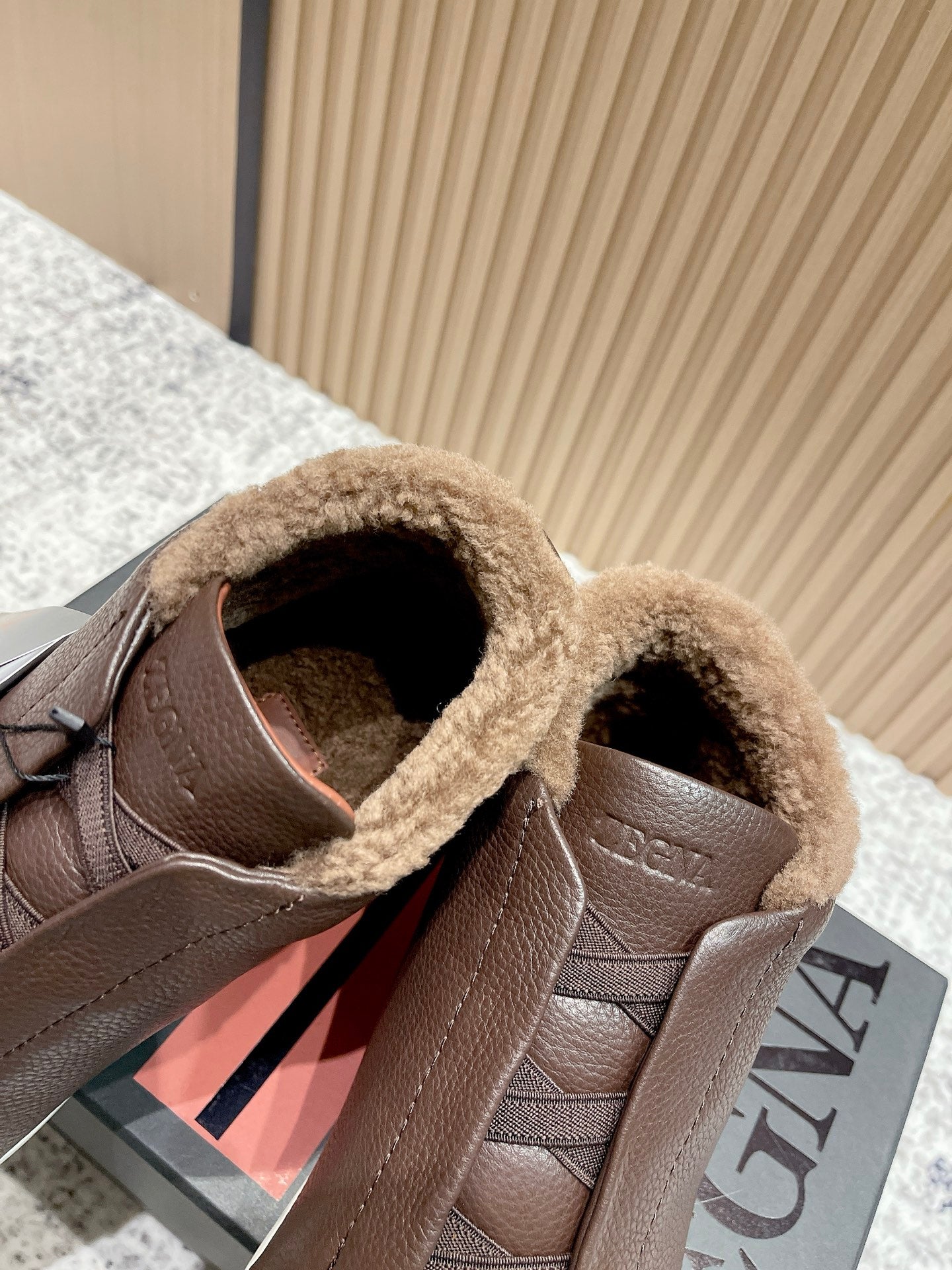 Zegna Triple Stitch High-Top Casual Shoes – 2025SS