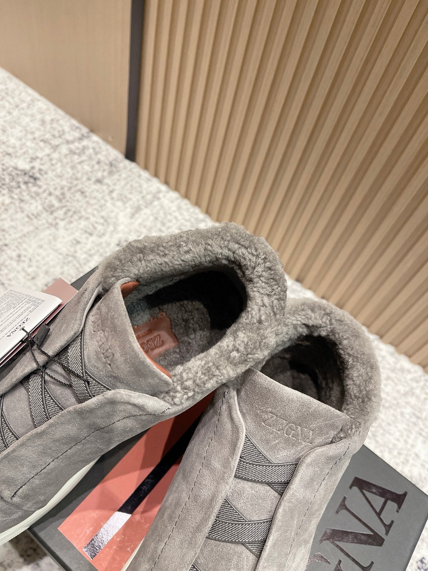 Zegna Triple Stitch High-Top Casual Shoes – 2025SS