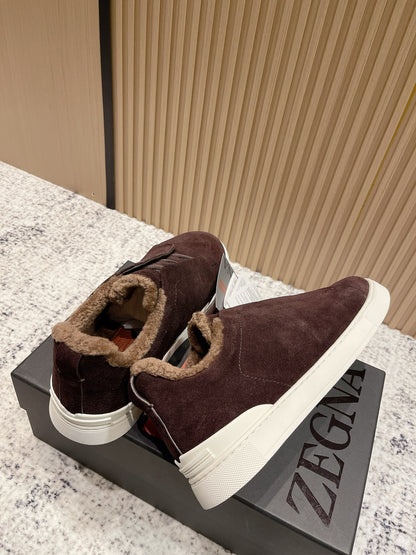 Zegna Triple Stitch Low-Top Casual Shoes – 2025SS