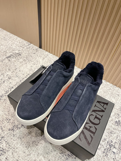 Zegna Triple Stitch Low-Top Casual Shoes – 2025SS