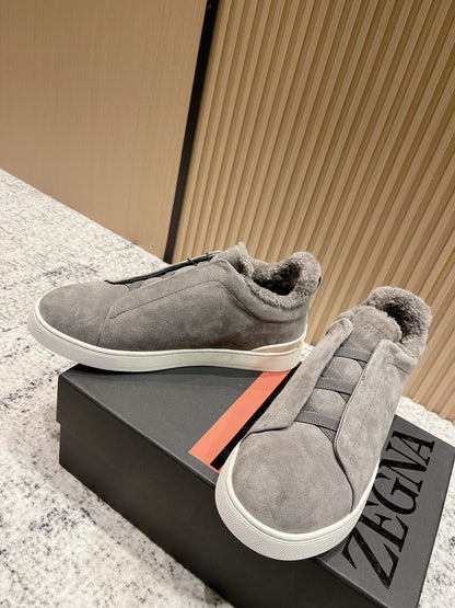 Zegna Triple Stitch Low-Top Casual Shoes – 2025SS