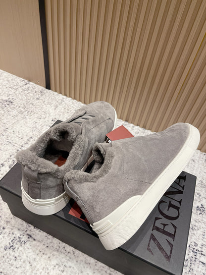 Zegna Triple Stitch Low-Top Casual Shoes – 2025SS