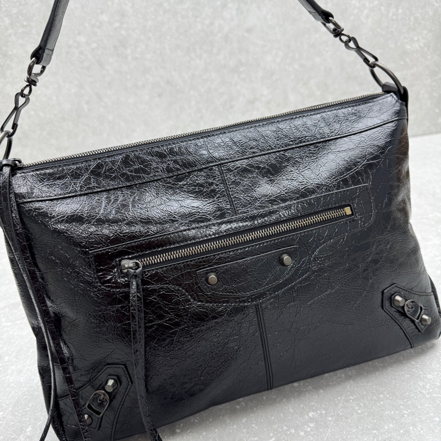 Balenciaga Le City Moto Large Hobo Bag – 25FW