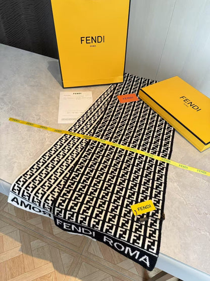 Fendi Cashmere Wool Scarf