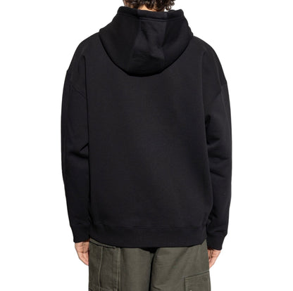 Loewe Anagram Leather Embroidered Hooded Sweatshirt – 25FW