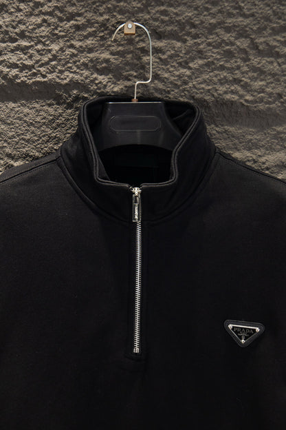 Prada Heavyweight Half-Zip Sweatshirt