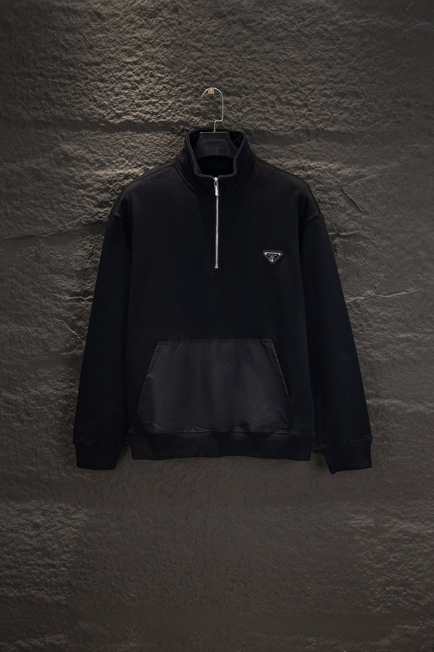 Prada Heavyweight Half-Zip Sweatshirt
