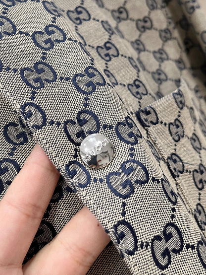 Gucci Double G Jacquard Multi-Pocket Lapel Jacket – 24FW