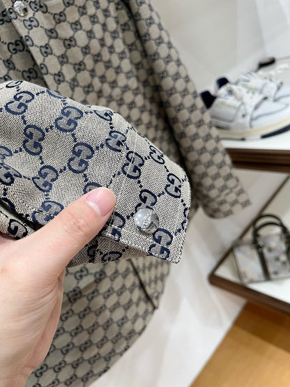 Gucci Double G Jacquard Multi-Pocket Lapel Jacket – 24FW