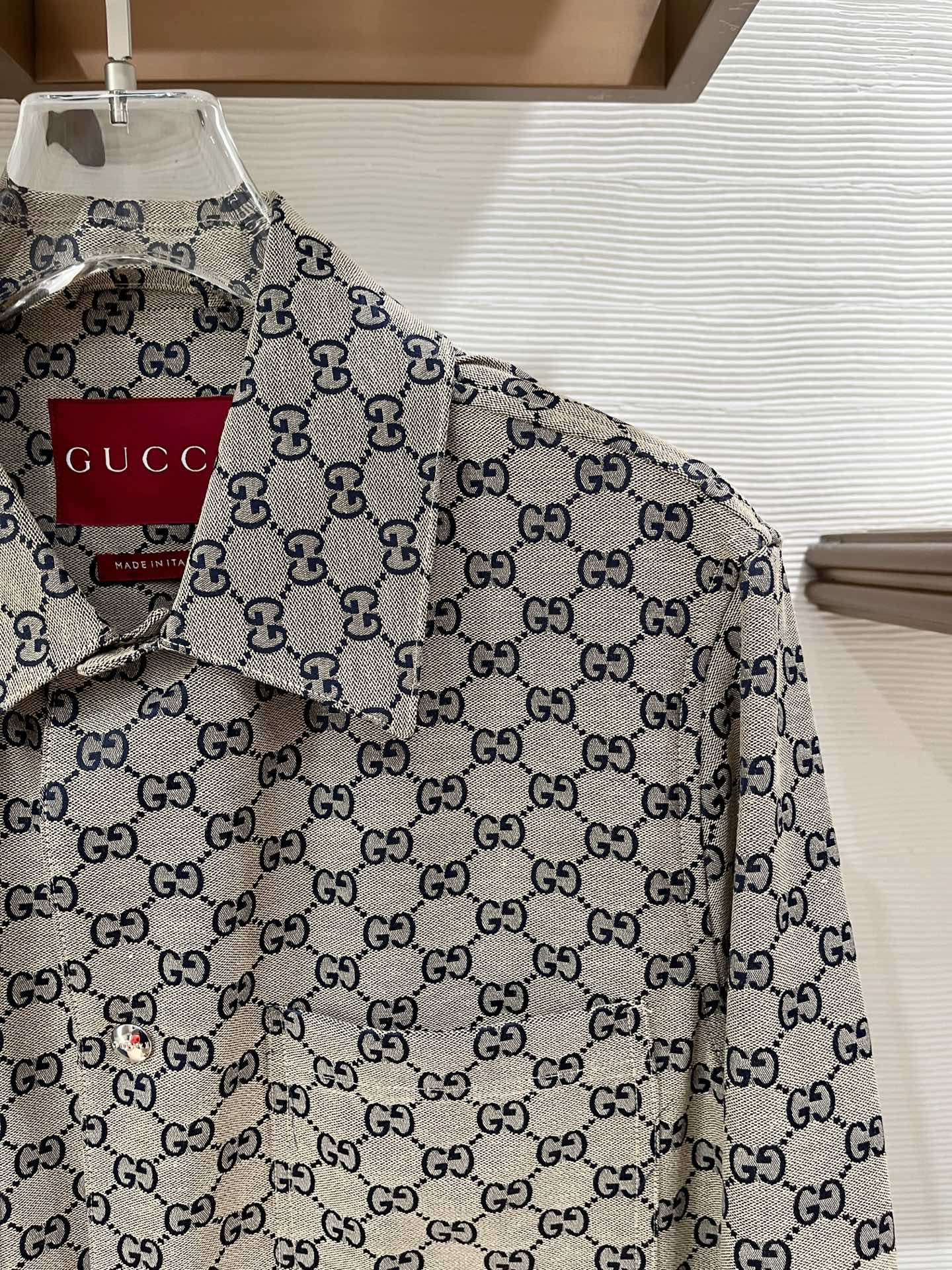 Gucci Double G Jacquard Multi-Pocket Lapel Jacket – 24FW