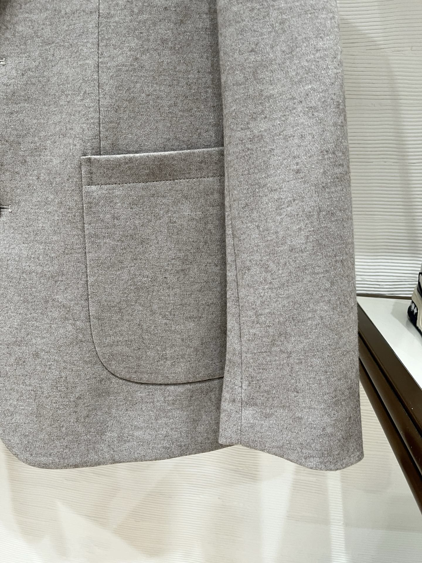 Brunello Cucinelli Men's Slim Fit Mixed Fabric Blazer – 2025FW