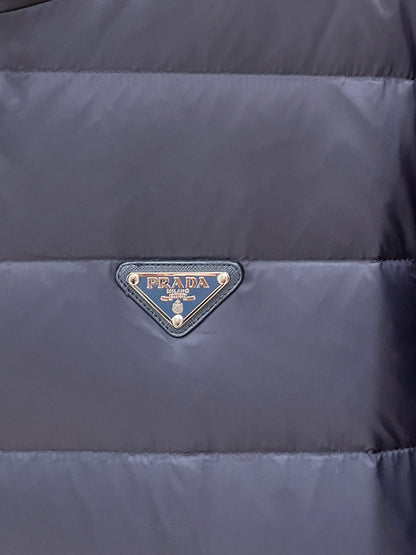 Prada Spliced Knit Down Jacket – FW2024