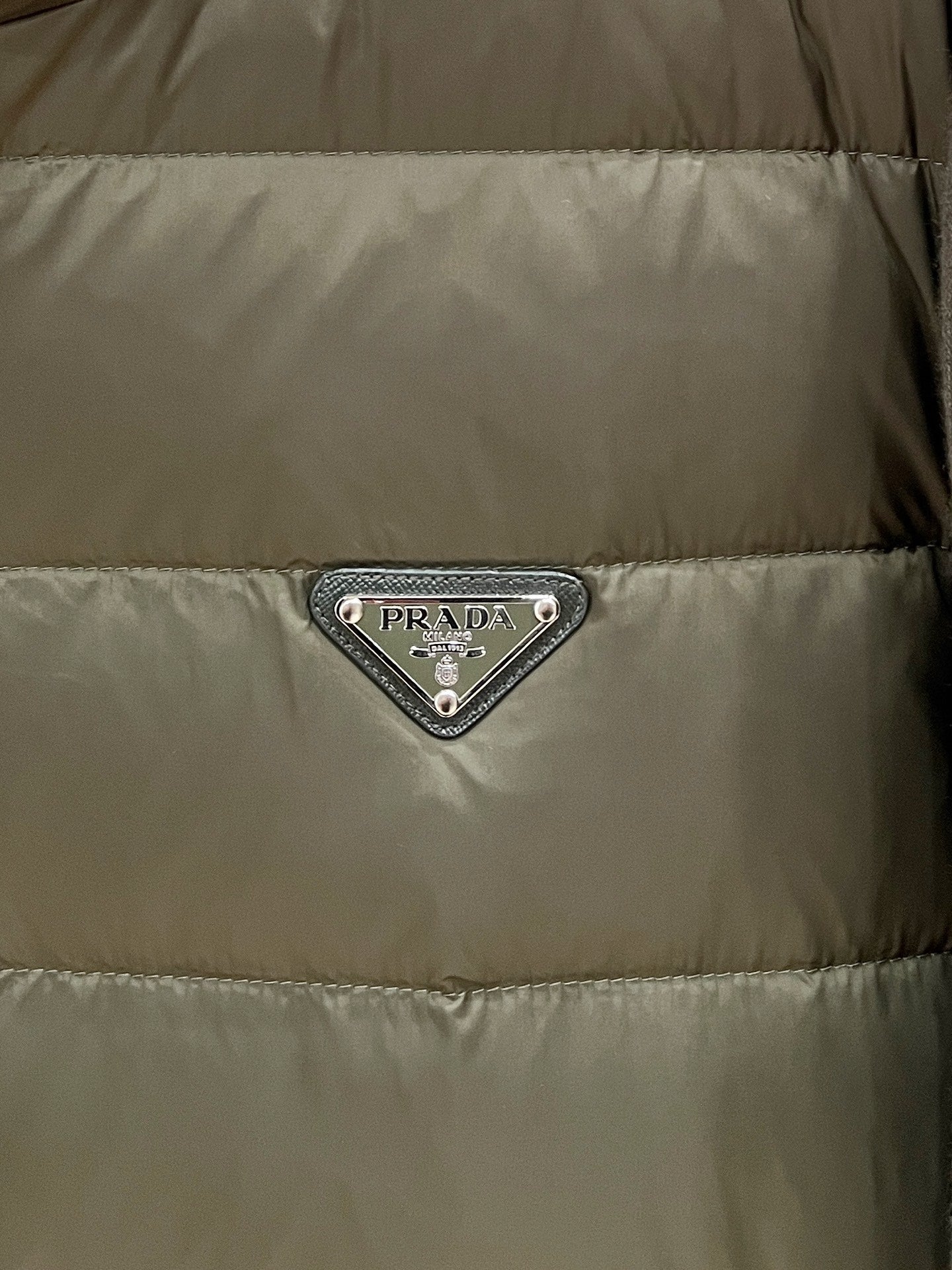 Prada Spliced Knit Down Jacket – FW2024