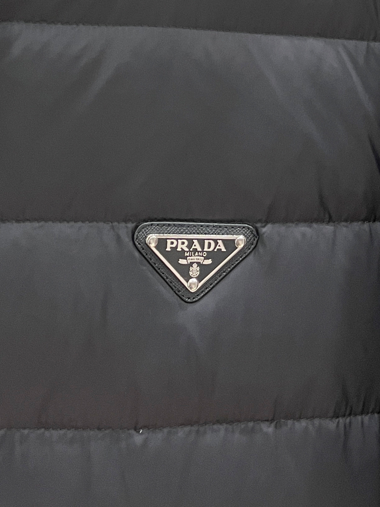 Prada Spliced Knit Down Jacket – FW2024