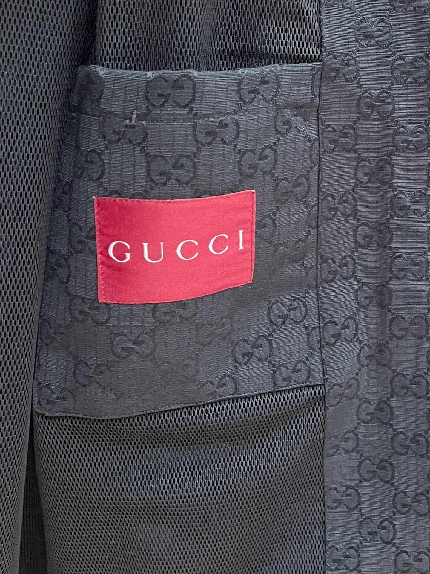 Gucci Detachable GG Canvas Trench Coat – 25FW