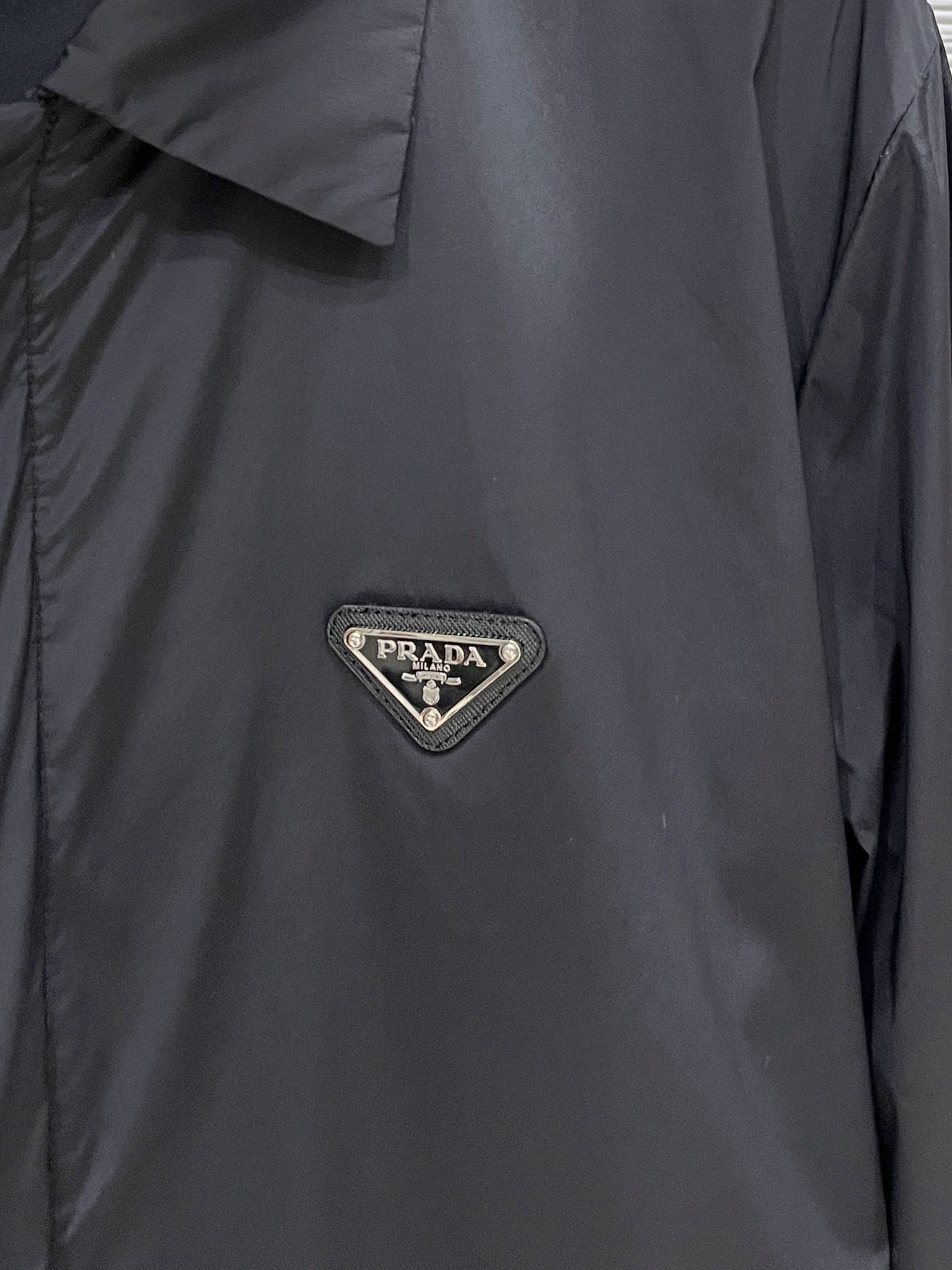 Prada Men's Re-Nylon Business Collar Jacket – 2025 Early Spring